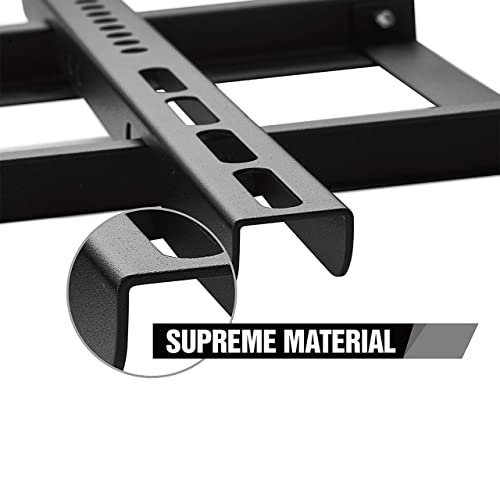 SAFEKOM| TV Wall Bracket for 26-63 Inches, Slim Flat Wall Mount, TV Bracket For 3D LCD, LED, Plasma, Sturdy Strong Flat TV Wall Mount,50Kg Weight