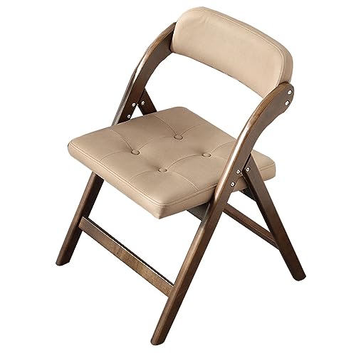 Solid Wood Stools, Kitchen Stools with Soft Cushion Counter Height Barstools with Vintage Farm Wooden Base for Kitchen Dining Cafe