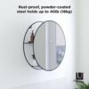Umbra Cirko Wall Mirror, Black