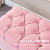 shoe storage bench ottoman Storage Benches Upholstery storage Ottoman bench, Rectangle End Of Bed Bench,Modern storage Bench Tufted Foot Rest Sto