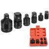 Impact Socket Adaptor Set, Socket Wrench Adapters, 6 Pcs Reducer Adapter for Converter Socket Set 1/4" 3/8" 1/2" 3/4"