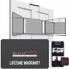 Self-Cut System Travel Version with LED Lights - 3 Way Mirror - Barber Mirror - Trifold Mirror - Three Way Mirror - 360 Mirror