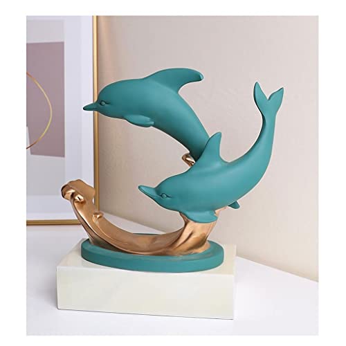 Yalych Home Kitchen Wine Racks Dolphin Wine Rack Decoration Resin Wine Rack for New House Living Room Decoration Wine Rack Storage Rack 1 Bottle