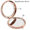 COYOAL Friendship Gifts for Women, Inspirational Gifts for Her, Birthday Christmas for Friends Female, Compact Mirror for Best Friend Bestie Cowo