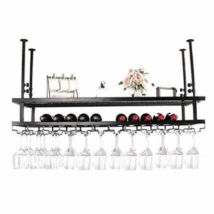 Stylish Simplicity Ceiling Stylish Simplicity Wine Rack Simple Craft Retro Creative Display Goblet Storage Wine Rack Household Goblet Bracket Res