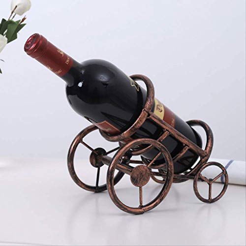 CZDYUF Wine Rack - Creative Metal Wine Rack Home Decoration Ornaments Wine Cabinet Wine Rack