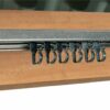 Steel Metal Slide Curtain Track Hooks with Wheels for Gazebo Curtains/Mosquito Net Screen/Rails and Tracks of Gazebo - Quantity of 36 -