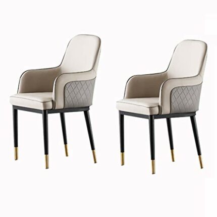 dining chair Kitchen Dining Room Furniture Chairs Dining Chairs Set Of 2 Living Room Armchair Modern High Back Padded Soft Seat Dining Chairs Wat
