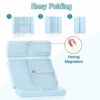 AWAVM 2PCS Travel Portable 7-Cell Medicine MOX, Foldable Flip Medicine Box, Personal 7-Day Sealed Pill Storage Box