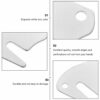 SOLUSTRE 2pcs Furniture Connector Metal Bed Frames Frame Holder Tool Stand Hook on Bed Rails Bed Rail Fittings Headboard Hook Plates Bed Rail Hin