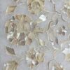 Gifts And Artefacts 24 x 48 Inches Mother of Pearl Inlay Work Center Table Top for Home Furniture Decor Rectangle Shape White Marble Dining Table