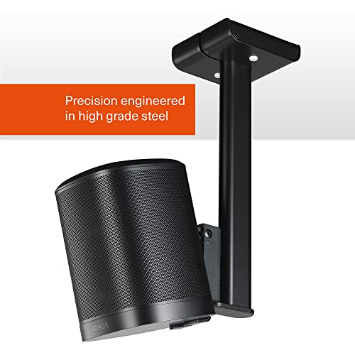 Mountson - Ceiling Mount for Sonos One, One SL and Play:1 (Black)