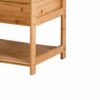SDFGH Bedside Cabinet Simple Mini Bedside Cabinet, Storage Cabinet with Removable Double Drawer Design
