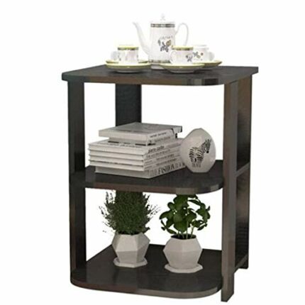 JYDQM Nightstand,Fashion Space Station Multi Tier Cubic Night Stand Storage Bedside Table，with 2 Tier Shelving End Lounge