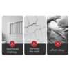 OUKEYI 4 Pack Adjustable Threaded Bed Frame Anti-Shake Tool,Bed stoppers, Headboard Stoppers，Wall Bed headboard Anti-Shake Fixer for Beds Cabinet