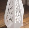 White Small Coffee Table Desk Wood Plastic Board Round Small Tea Corner Table Side End Occasional Lampe Plant Table Rack Stand Home Furniture Rac