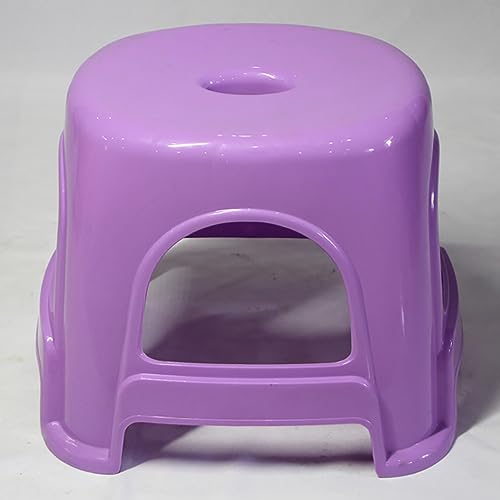 Shower Stool Plastic Stackable Footstool portable waterproof,for bedroom,bathroom,kitchen,living room etc.,A,28 * 22 * 20