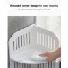 DINGZZ Mobile Waterproof Washbasin Cabinet Shelf Corner Bathroom Cabinet Floor-standing Bathroom Furniture