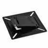 Goshyda Wall-mounted Stand, Metal Black Wall-mounted Stand Bracket Holder for 12-24 Inch LCD LED Monitor TV PC Computer Screen
