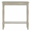 Premier Housewares Grey Wall Mounted Table Console Table Narrow 2-drawer Console Table Console Tables For Hallway Slim Dimensions H30 x W80 x D80