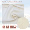 6.4Ft Patio Umbrella Replacement Canopy, 6 Ribs Replacement Outdoor Umbrella Canopy, Sun Umbrella Replacement Cloth Garden Parasol Canopy Cover,