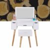 DINGZZ Dressing Table Minimalist Bedroom Storage Cabinet Nordic Makeup Table Net Red Makeup Home Mini Cosmetic Table