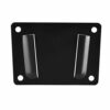 Goshyda Wall-mounted Stand, Metal Black Wall-mounted Stand Bracket Holder for 12-24 Inch LCD LED Monitor TV PC Computer Screen