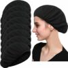 4 Pack Chef Hat Kitchen Cooking Chef Cap Adjustable Food Service Hair Nets Reusable Washable Mesh Bouffant Beanie