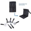 Wallpaper Scrapers,Paint Scraper Tool 7 Pcs Stainless Steel Filling Knives Spackle Drywall Joint Filler Putty Knife Set, Paint Tools Plastering T