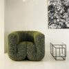 ZCMEB Green Chairs Vintage Adults Single Living Room Chairs Waiting Lounge Dine Meubles De