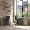 Amazon Basics AmazonBasics Office Chair, fabric, Black, 47㎝W×63㎝D×88-97.5㎝H