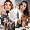 WANAONE 20X /30X Magnifying Mirror, 4.5in Handheld Pocket Mirror with Tweezer & Suction Cup, Magnifying Mirror Pocket Portable Travel Close Up Mi