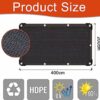 2 x 4 m Shade Net Cover,Sunblock Shade Cloth Shade Net 80-85% UV Resistant Netting,Mesh Breathable Shade Cloth for Greenhouse Pergola Garden Outd