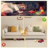 10 Packtoy Blockers for Furniture,Acrylic Blocker Clear Pet Baffle Board with No Trace Glue,Adjustable Blocker for Sofa for Gaps in Cabinets,Ward
