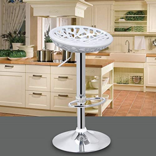 SDFGH Chair Simple Design Furniture Cushioned Leatherette Upholstery Airlift Swivel Barstool