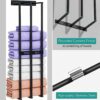 Towel Storage,Towel rail wall mounted, 75cm Bathroom Towel Holder Can Hold 6 Large Bath Sheets, 3 Bar Rail Bath Towel Racks, Bathroom Storage Rac