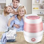 Foldable Portable Washing Machine, Mini Sock Washing Machine, Energy Saving and Environmental Protection, Bab(mini washing machine) (Pink)