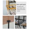 Suspended Ceiling Wine Rack Stylish Simplicity Industrial Retro Metal Wrought Iron Living Room Display Inverted Glass Wine Glass Goblet Bracket A