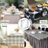 14 Pack Table Cloth Clips, Stainless Steel Tablecloth Clips, Heavy Duty Picnic Table Clips, Table Cloth Cover Clamps, Table Cloth Holders for Res
