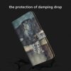 Thoankj Motorola Moto E13 Phone Case, Shockproof 3D Art PU Leather Flip Wallet Cases with Magnetic Kickstand Money Pouch Folio TPU Bumper Gel Pro
