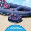 Aqua AQL14856AZ Ultimate 2-in-1 Lounge & Caddy – 60” Float