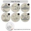 TANCUDER Large Size Children Toy Hammock Stuffed Animal Cuddly Toys Storage Hammock Mesh Net Organiser Cuddly Toys/Stuffed Animals/Teddies (White