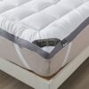 YZ HOMTEX Mattress Topper Mattress Pad Protector - Quality Plush Luxury Down Alternative Pillow Top - 3inch Extra Thick Mattress Cover (Short Que