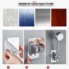 YICI Handheld Shower Bracket Shower Head Holder No Drilling 12cm Strong Adhesive Hand Shower Holder Angle Adjustable Adhesive Shower Holder(Ordin