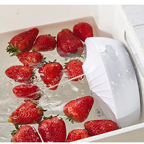 KKYKP Portable USB Dishwasher Washing Machine Washer for Tableware Fruits Vegetable Multifunction Kitchen Gadget (Color : Green)