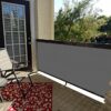 Sunnylaxx Balcony Privacy Screen 90x300 cm Fence Screen for Balcony and Patio, Balcony Cover, PES(170g/㎡) Water-Repellent Wind Protection, with R