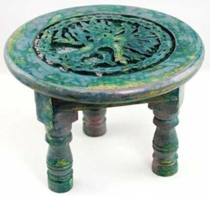 New Age Imports Tree of Life Round Altar Table