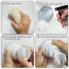 Sunivaca Shower Head Holder with Vacuum Suction Cup, Strong Suction Power, 360° Rotation Adjustable Shower Wall Bracket, Removable Shower Head Mo