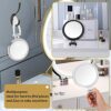 Magnifying Mirror 20x / 1x Two Sided, Double Sided Magnifying Mirror with Stand, Magnified Hand Mirror for Makeup, Blackhead/Comedone Removal (6i