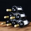 PIBM Fashion Creative Fashion Creative Wine Rack，Iron Art Goblet Holder Inverted Cup Frame Restaurant Living Room Bar J1117